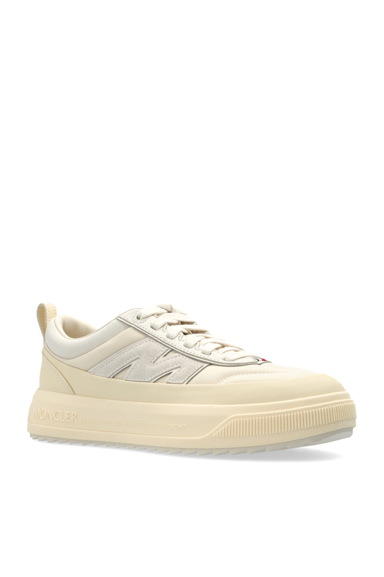 スニーカー MONCLER Woman Sneakers Beige 4M00160M4499 207 Cream Sports shoes with logo Moncler - Vitkac Canada